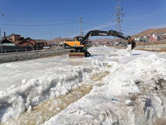  Сэлбэ голын 97.200 тонн мөсийг зөөж тээвэрлээд байна