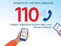 Авлигыг мэдээлэх 110 утсаар 229 дуудлага хүлээн авав