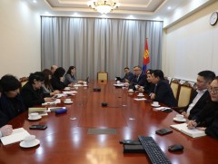 ХНХЯ, хүүхдийн төлөө үндэсний зөвлөлийн гишүүдийн төлөөлөл Соёлын яаманд ажиллалаа