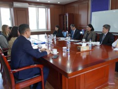 Олон улсын эрх зүйн хөгжлийн байгууллагын төлөөллийг хүлээн авч уулзлаа