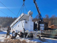 Усан замын тээврийн хяналтад гэрэлт цамхаг бүхий зөөврийн хяналтын камерын системийг ашиглана