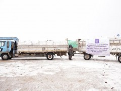 Томилгоот бүлгүүд цасанд хаагдсан 54.743 км замыг гаргаж, 5794 тонн өвс, тэжээлийг хүргэлээ