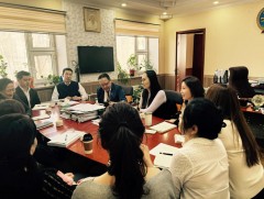 Монголын гадаргын ус судлаачдын холбооны төлөөлөлтэй уулзлаа 