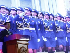 Эмэгтэй ахлагч нарын анхдугаар чуулганд 500 гаруй алба хаагч оролцож байна