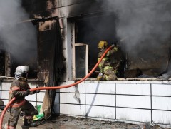 “Миний” сүлжээ дэлгүүр, агуулахын байранд гарсан галыг бүрэн унтраалаа 