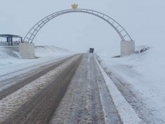 Улаанбаатар-Мандалговь чиглэлийн авто замд гулгаа үүсжээ 
