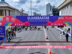  “Улаанбаатар марафон-2024” олон улсын гүйлтийн тэмцээн өнөөдөр Улаанбаатар хотод болж байна