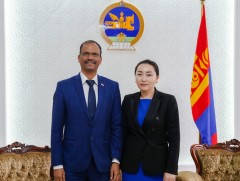 БНЭУ-аас Монгол Улсад суугаа Элчин сайд Атул Малхари Готсурве-г хүлээн авч уулзлаа