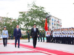 Монгол Улсын Ерөнхийлөгч У.Хүрэлсүх Дорнод аймагт ажиллаж байна