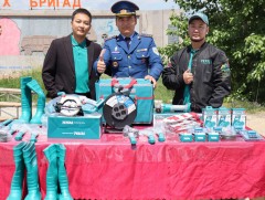 Аврах ажиллагаанд ашиглах 17 нэр төрлийн багаж, хэрэгслийг хүлээлгэн өглөө