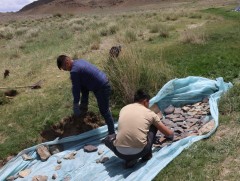 Булгийн урсацын төгсгөлд ус хуримтлуулах хөв цөөрөм байгуулж байна