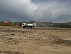 Борооны ус тогтсон газрыг ариутгаж, халдваргүйжүүллээ 