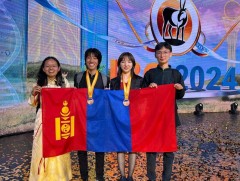 Олон улсын биологийн олимпиадаас Монгол Улсын баг хос хүрэл медаль хүртлээ