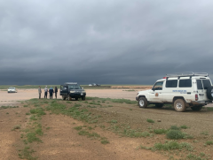 Даланзадгадаас Мандалговь чиглэлийн автозамын хөдөлгөөнийг түр хязгаарлалаа