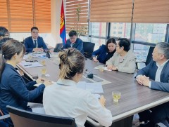 Нагояа их сургуулийн багш нарын төлөөллийг хүлээн авч уулзлаа