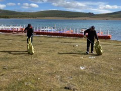 Эргийн цэвэрлэгээ хийлээ