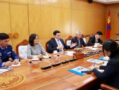 Хамтын ажиллагааны талаар санал солилцлоо