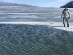 Мөсөн замаар хөдөлгөөн үйлдэхгүй байхыг анхааруулж байна