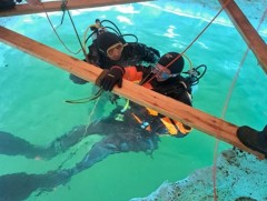 “Хүйтний улиралд усны гүнд эрэн хайх, аврах ажиллагаа”-ны сургалт, дадлага зохион байгууллаа