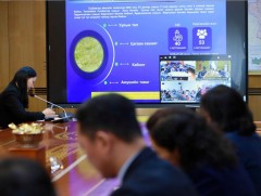 Аймаг, нийслэлийн Онцгой комиссын дарга нар цахимаар хуралдаж байна.