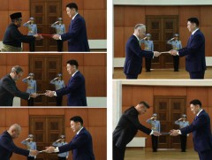 Монгол Улсад хавсран суух Элчин сайд нар Итгэмжлэх жуух бичгээ өргөн барилаа