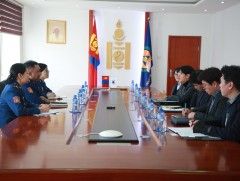 Айлчлалын хүрээнд албан уулзалт хийж, анги, салбаруудтай танилцлаа