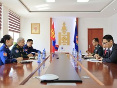 Хоёр орны гамшгаас хамгаалах салбарын хамтын ажиллагааны талаар санал солилцов 