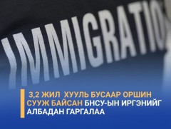 Монгол Улсад оршин суух зөвшөөрлийн хугацааг хэтрүүлсэн БНСУ-ын иргэнийг албадан гаргалаа