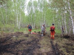Зургаан ой, хээрийн түймрийг унтраахаар ажиллаж байна