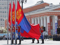 “Төрийн далбааны өдөр”-т зориулсан цэргийн ёслолын жагсаал боллоо