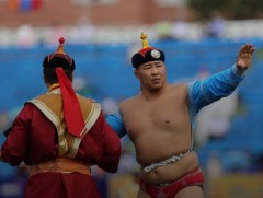 Өндөр гэгээний даншиг наадамд зодоглохоор улсын аварга О.Хангай тэргүүтэй 240 орчим бөх бүртгүүлжээ