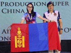 НБОГ-ын улсын байцаагч Б.Энхжаргал Дэлхийн аварга шалгаруулах тэмцээний халз буудлагын төрөлд алта..