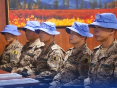 Энхийг дэмжих ажиллагаанд үүрэг гүйцэтгэх алба хаагчдад хүндэтгэл үзүүллээ