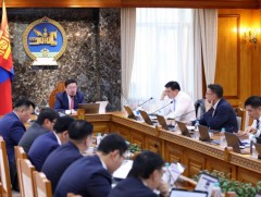 Засгийн газрын ээлжит хуралдаан болов