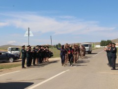 Шүүхийн шийдвэр гүйцэтгэх байгууллагын суралцагч, ахлагч Г.Ариунзаяа 320 км замыг туулаад байна
