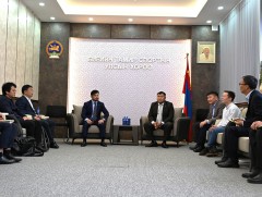 “Президент спорт цогцолбор”-ыг барих төслийн багийнхныг хүлээн авч уулзлаа