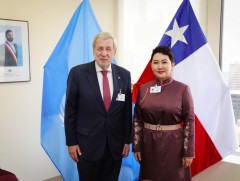 Гадаад харилцааны сайд Б.Батцэцэг Чили улсын Гадаад хэргийн сайдтай уулзлаа