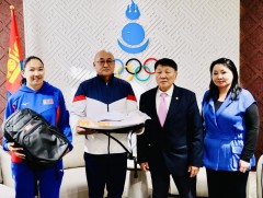 Пара хөнгөн атлетикийн холбооны төлөөллийг хүлээн авч уулзлаа