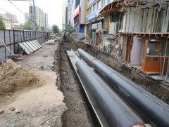 Дулаан хангамжийн 11 Г, Д гол шугамыг ф1000 мм-ийн голчтой болгон өргөтгөж, шинэчлэв