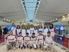 Жүдо бөхийн өсвөрийн баг тамирчид Залуучуудын Азийн наадамд оролцохоор эх орноосоо мордлоо