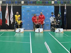 Пара бочигийн тамирчин Т.Мөнхдэмбэрэл мөнгөн медаль хүртлээ