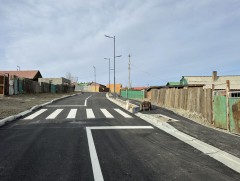 Шинээр барьж буй 0.482 км авто зам 90 хувьтай үргэлжилж байна
