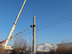 Энэ онд дүүжин замын тээврийн 18 тулгуур баганыг суурилууллаа 