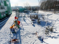 Налайх дүүрэгт 1579 ам.метр талбайд тохижилт хийжээ 