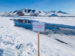Голуудын мөсний зузаан олон жилийн дундажтай харьцуулахад 5-45 см нимгэн байна
