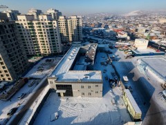 32-ын тойрог орчимд ахуйн үйлчилгээний шинэ төв байгуулах ажлын явц 80 хувьтай байна
