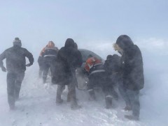 Ганцын даваагаар жижиг машин зорчих боломжгүй байна