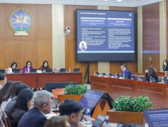 Нийтийн өмчийн хуулийн төслийн хэлэлцүүлгийг “Төрийн болон орон нутгийн өмчийн ангилал, удирдлага”..