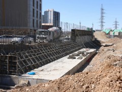 Толгойтоос Ард Аюушийн өргөн чөлөө хүртэлх 3.9 км авто замын ажил 90 хувьтай үргэлжилж байна