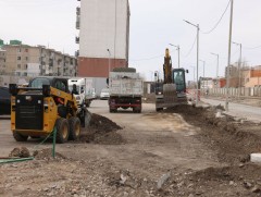 “Тэсо” компанийн урд талд 450 метр борооны ус зайлуулах шугам суурилууллаа